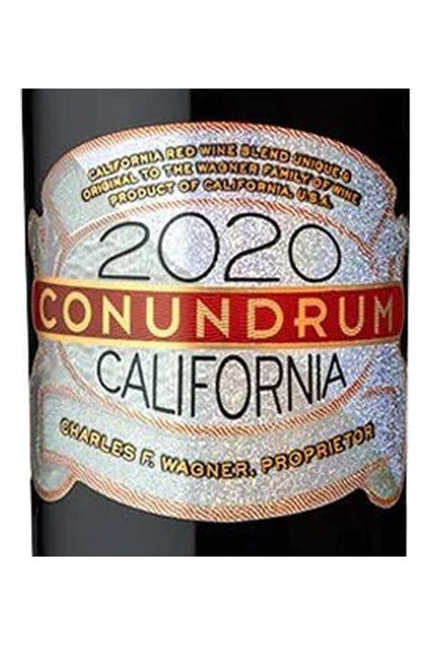 Conundrum Wine Caymus Vineyards Conundrum Red 2020 750ml