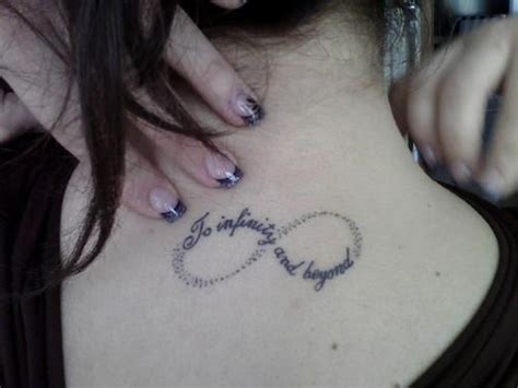 An infinity tattoo, as with every tattoo, has meaning. infinity and beyond tattoo | Tumblr | Other tattoo ideas ...