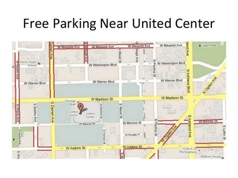 United Center Parking Map Rates And Pass Guide