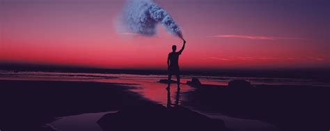 All of the flare wallpapers bellow have a minimum hd resolution (or 1920x1080 for the tech guys) and are easily downloadable by clicking the image and saving it. Smoke Bombs, Smoke Flare, Shore, HD 4K Wallpaper