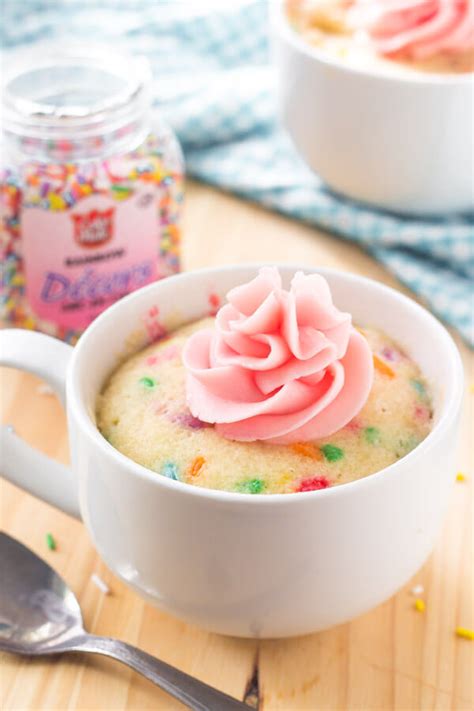 It's like a blank canvas: Vanilla Mug Cake - CRAVING RECIPE