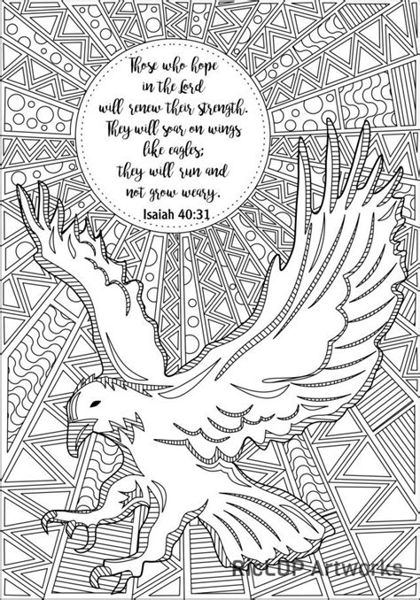 Free Isaiah Bible Coloring Pages Karliaxknight