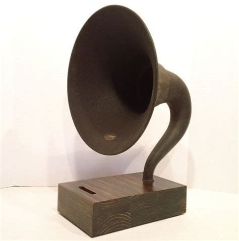 Acoustic Iphone Speaker Dock Utilizing A Vintage Antique Etsy