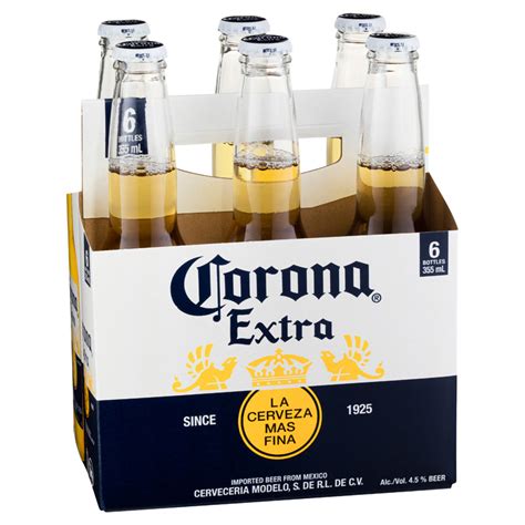 Super Liquor Corona Extra Bottles 6x355ml