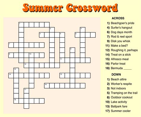 Easy Printable Crossword Puzzles With Answers Enjoy Playing Crossword