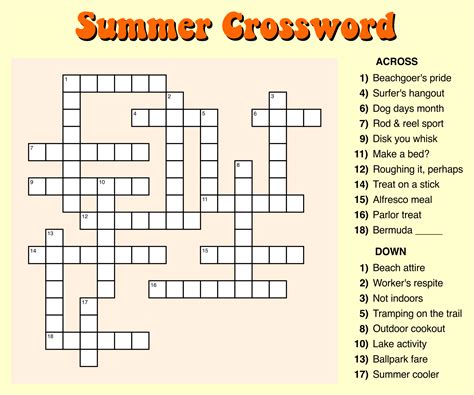 Large Print Crosswords Printable Free - Printable Templates
