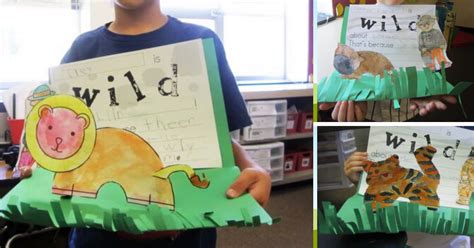 3d Zoo Animals Writing Project For Kindergarten Kindergartenworks