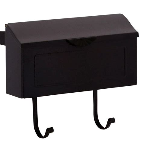 Find great deals on ebay for wall mount black mailbox. Gibraltar Mailboxes Amboy Black Steel Horizontal Wall ...