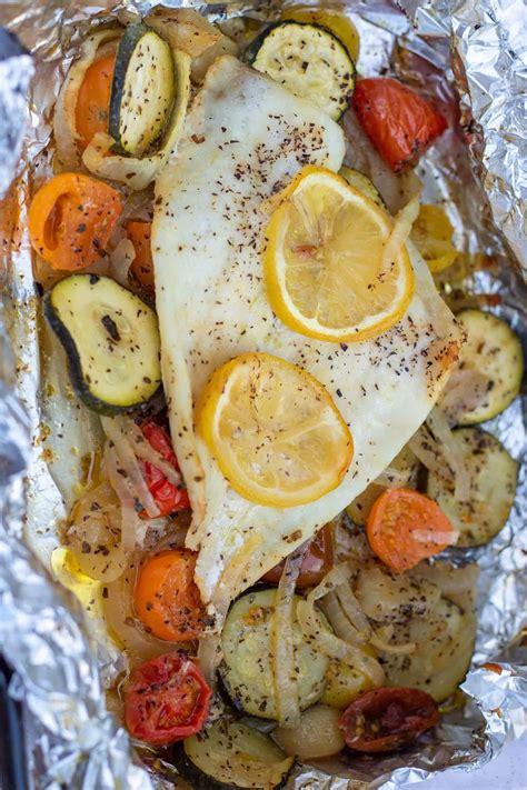 Foil Baked Fish With Veggies Wine A Little Cook A Lot