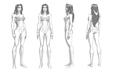 Character Turnarounds Female Ideas Character Turnaround Character