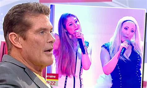 David Hasselhoff His Daughters And A Performance Only A Father Could