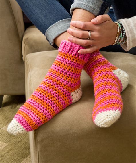 38 Crochet Sock Patterns The Funky Stitch