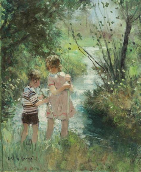 Jules Rene Herve French 1887 1981 Enfants Du Peche May 12 2013 Hindman In Il