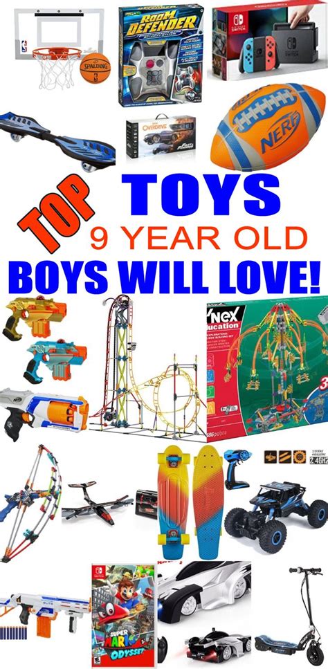 Rather than relying upon vague manufacturer supplied age recommendations, we ask every customer for whom the end user of the toy will be. Best Toys for 9 Year Old Boys | Top gifts for kids ...