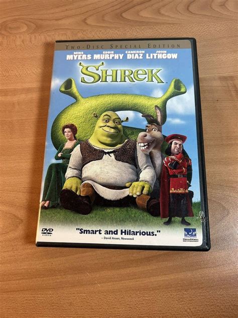 Shrek Two Disc Special Edition Dreamworks 2001 Dvd Etsy