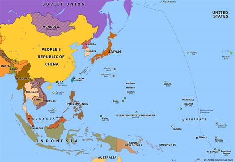End Of The Cold War Historical Atlas Of Asia Pacific 9 November 1989