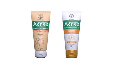 Acnes Moisturizing Cream Acnes Vitamin Cleanser AfRika