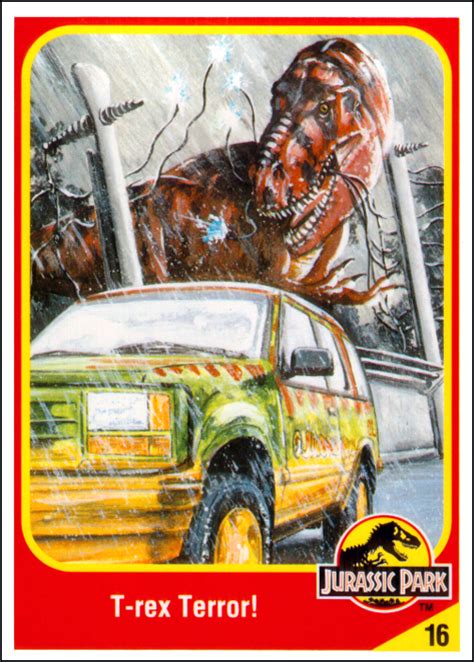 Jurassic Park Collector Card Jurassic Park Photo 43379941 Fanpop