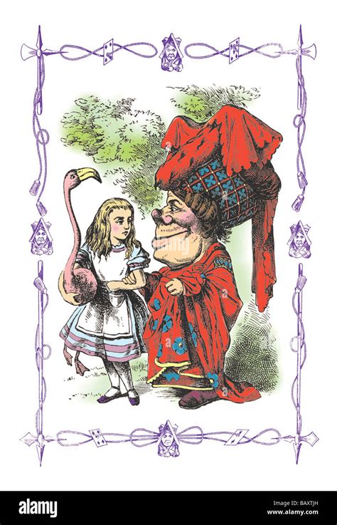 Alice In Wonderland Alice And The Duchess Stock Photo Alamy