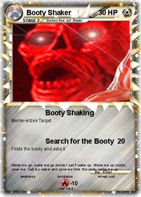 Booty booty booty, i don't own any of this content. Pokémon Booty Shaker 1 1 - Booty Shaking - My Pokemon Card