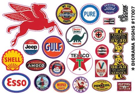 Vintage Oil Logos