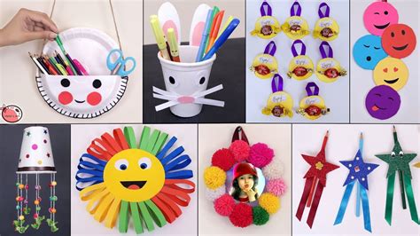 11 Easy Usefull Diy Craft Ideas For Kids Best Out Of Waste Ideas