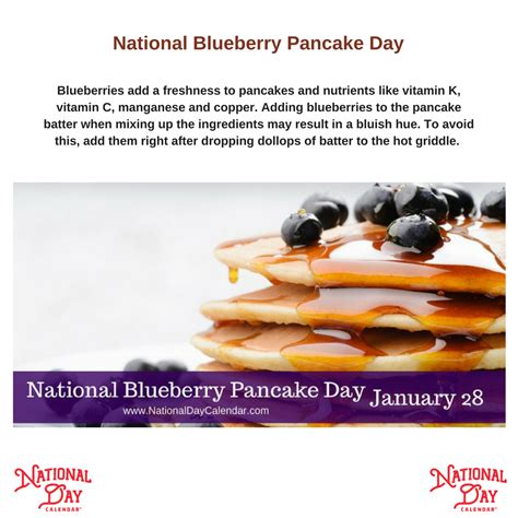 Pin By National Day Calendar On Celebrate Every Day Pancake Batter