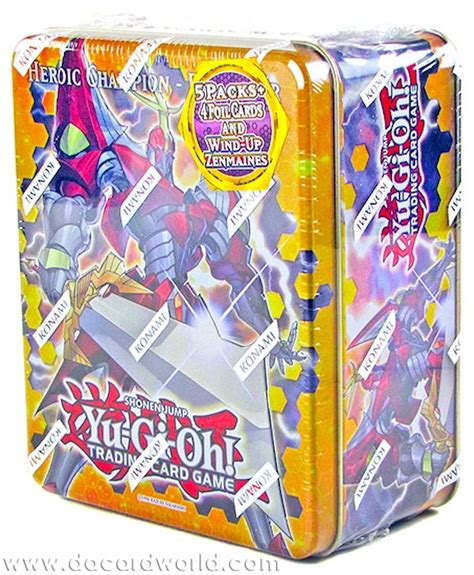 Konami Yu Gi Oh 2012 Collectible Tins Wave 1 Heroic Champion