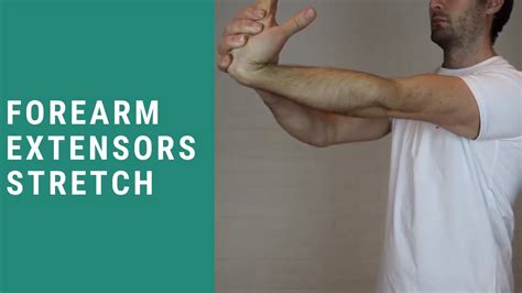 Forearm Extensors Stretch Youtube