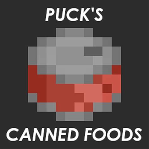 Pucks Canned Foods Minecraft Texture Pack