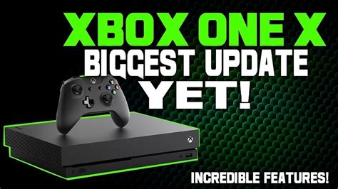 Biggest Xbox One X Update Finally Brings Requested Feature To A Console
