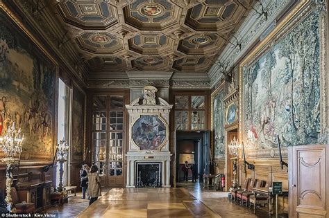 Inside The Chateau Of Chantilly Which Boasts Versailles Style Gardens