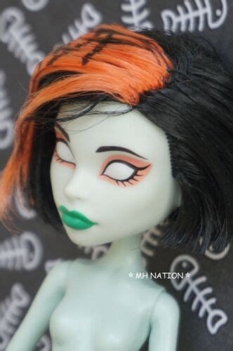Monster High Scarah Screams Freaky Fusion Nude Doll Ebay