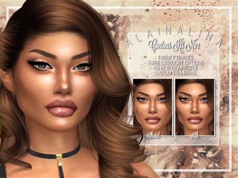 Sims 4 Cc Makeup Contour