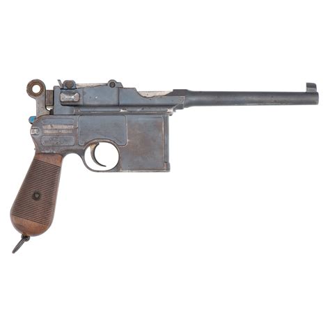 Von Lengerke And Detmold Marked German Mauser Large Ring C96 Pistol