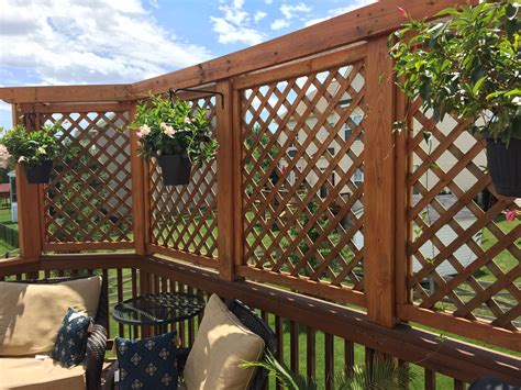 Lattice Privacy Wall 2 Outdoor Privacy Privacy Screen Outdoor