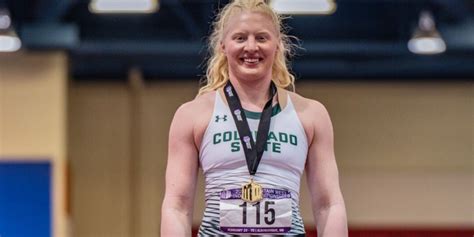 Brock Lesnars Daughter Mya Breaks Record At Colorado State