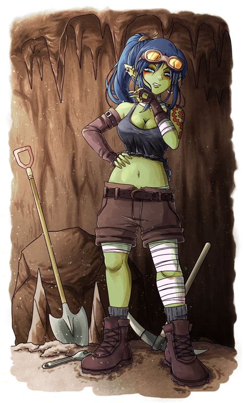 Goblin Girl Character Art Anime Character Design Fantasy Character Design