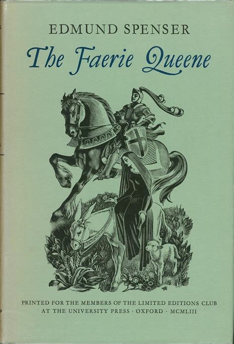 The Faerie Queene By Edmund Spenser 1590 Faery Queen Faeries Prints