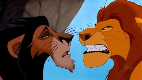The Lion King Mufasa And Scar Scene Comparison 1994 And 2019 Youtube