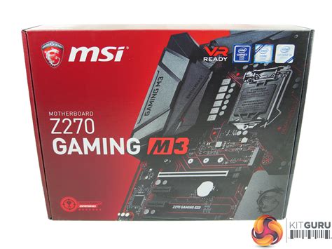 Msi Z270 Gaming M3 Motherboard Review Kitguru Part 2