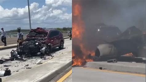 Florida Plane Crash 1 Killed 5 Injured After Small Aircraft Crashes