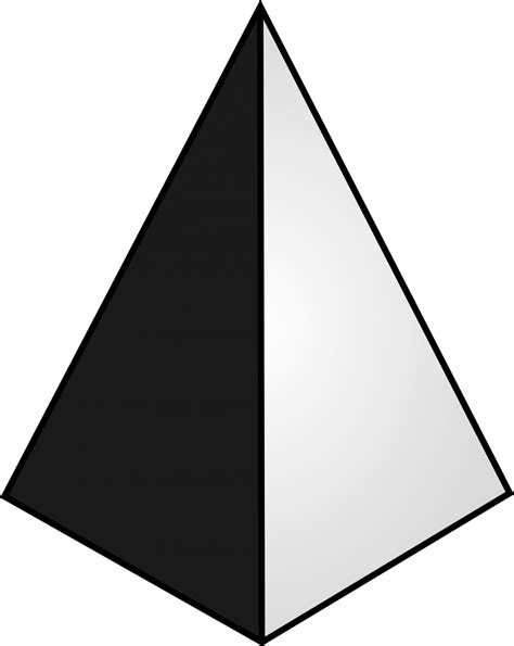 Images Of 3d Shape Pyramid Clipart
