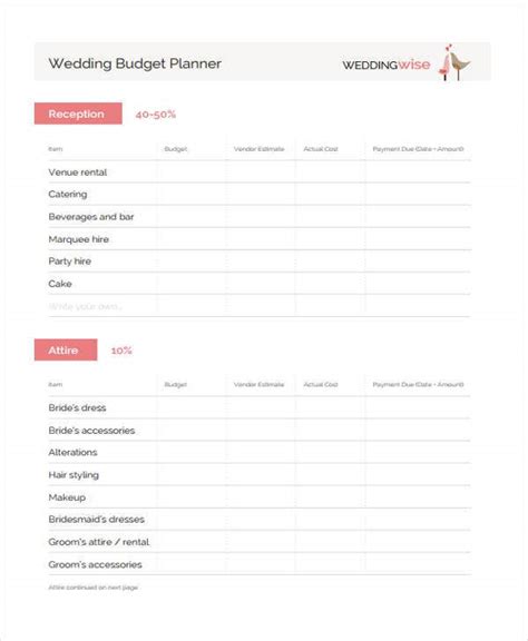 22 Free Budget Templates Free And Premium Templates