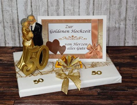 Geldgeschenke - GELDGESCHENK ZUR GOLDENEN HOCHZEIT *50 ...