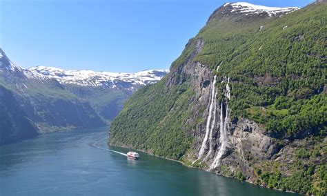 The Unesco Protected Geirangerfjord Norwegian Fjords Western Norway