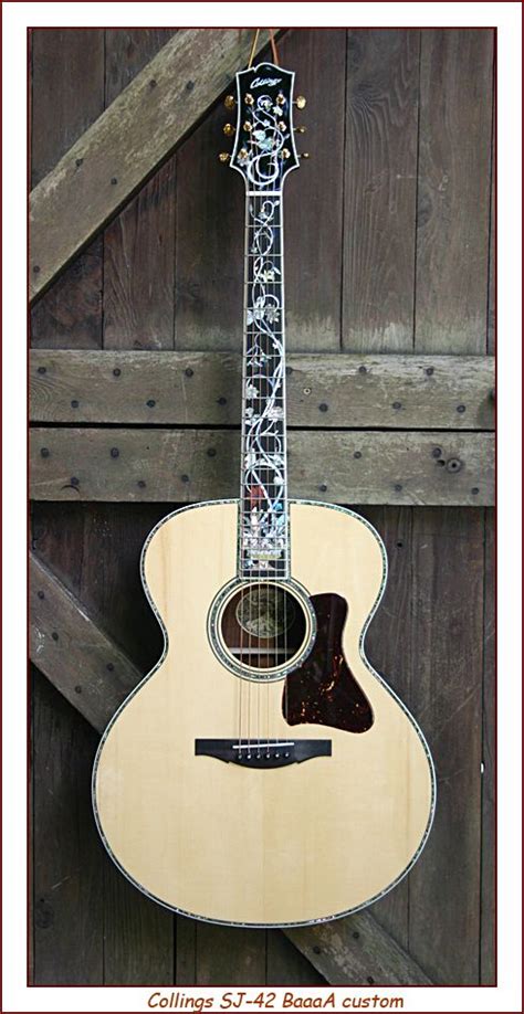 Collings Sj With Outrageously Fancy Inlay Acoustic Guitar Guitar
