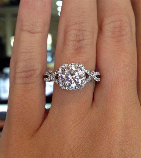 Isabella diamond engagement ring is the perfect setting for your cushion cut diamond. Meet The Most Popular Engagement Ring On Pinterest ...