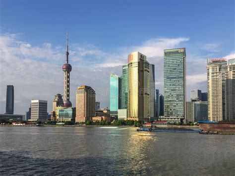 Famous Skyscrapers In Shanghai China Editorial Stock Photo Image Of