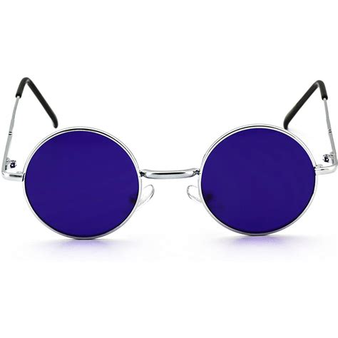 John Lennon Hipster Fashion Sunglasses Small Metal Round Circle Elton Flawless Eyewear